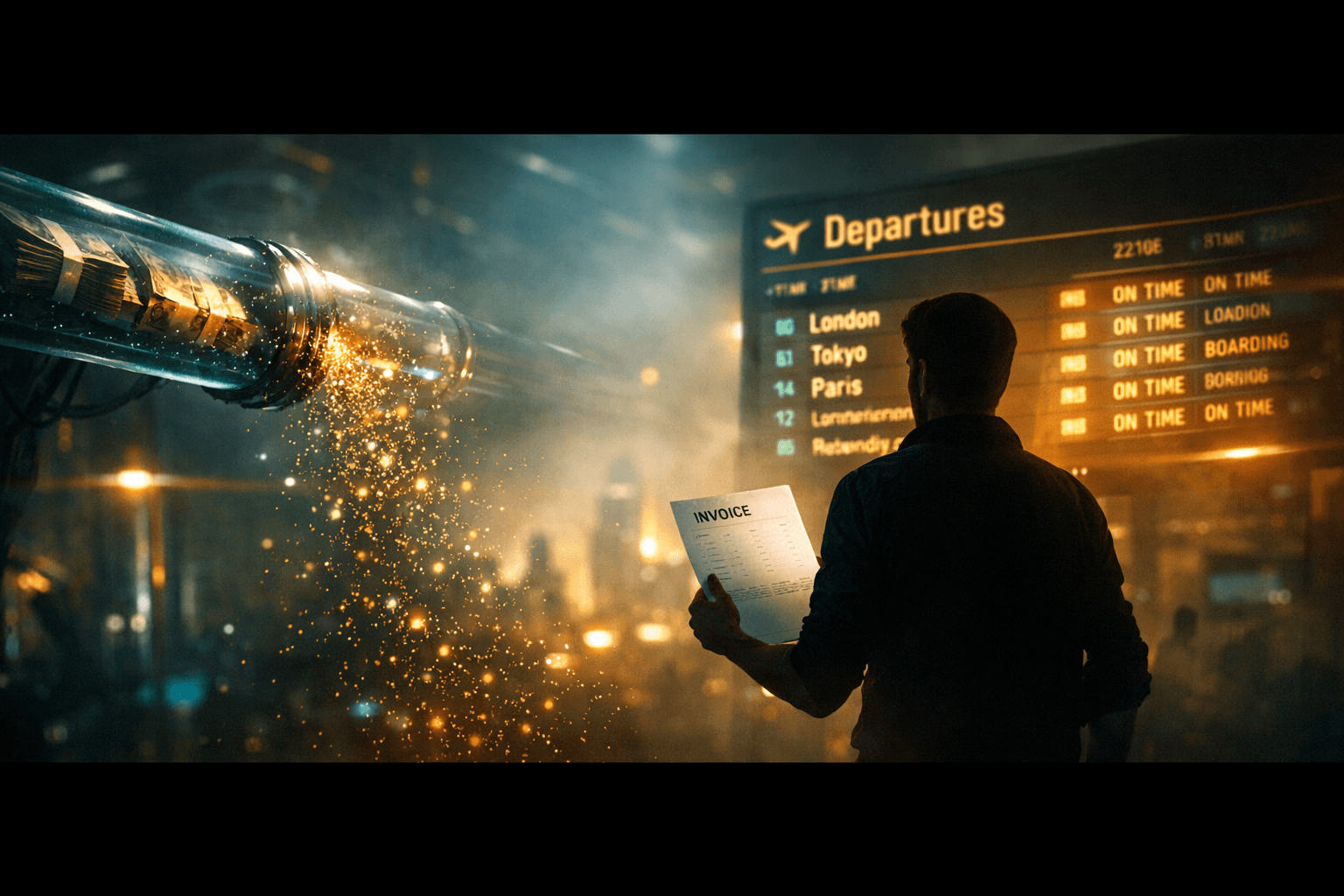 Freelancer invoicing mistakes review at global departures terminal