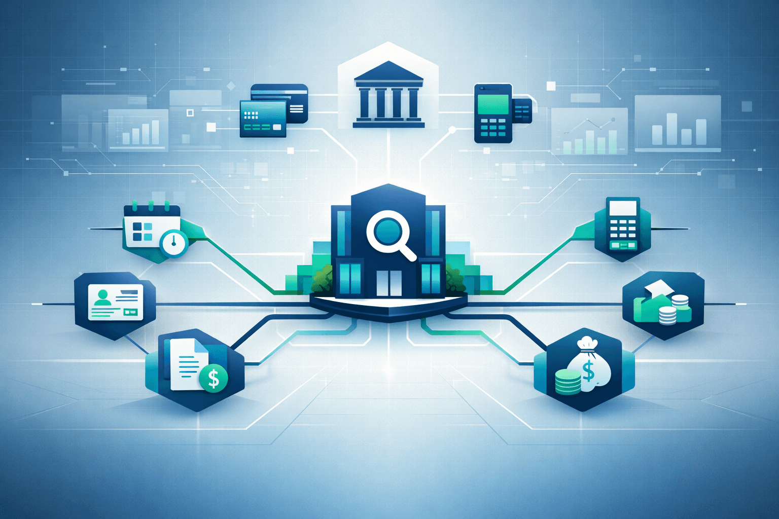 Fintech distribution channel connecting SEO agency recommendations to embedded payment platforms