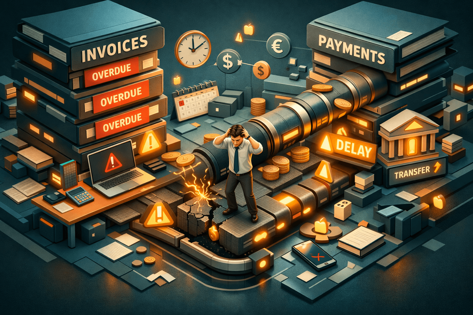 late B2B payments affecting small business cash flow