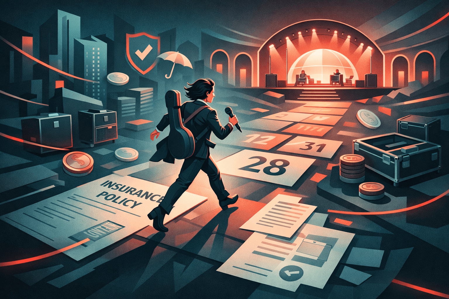 Event freelancer insurance gap for solo DJ performing at wedding
