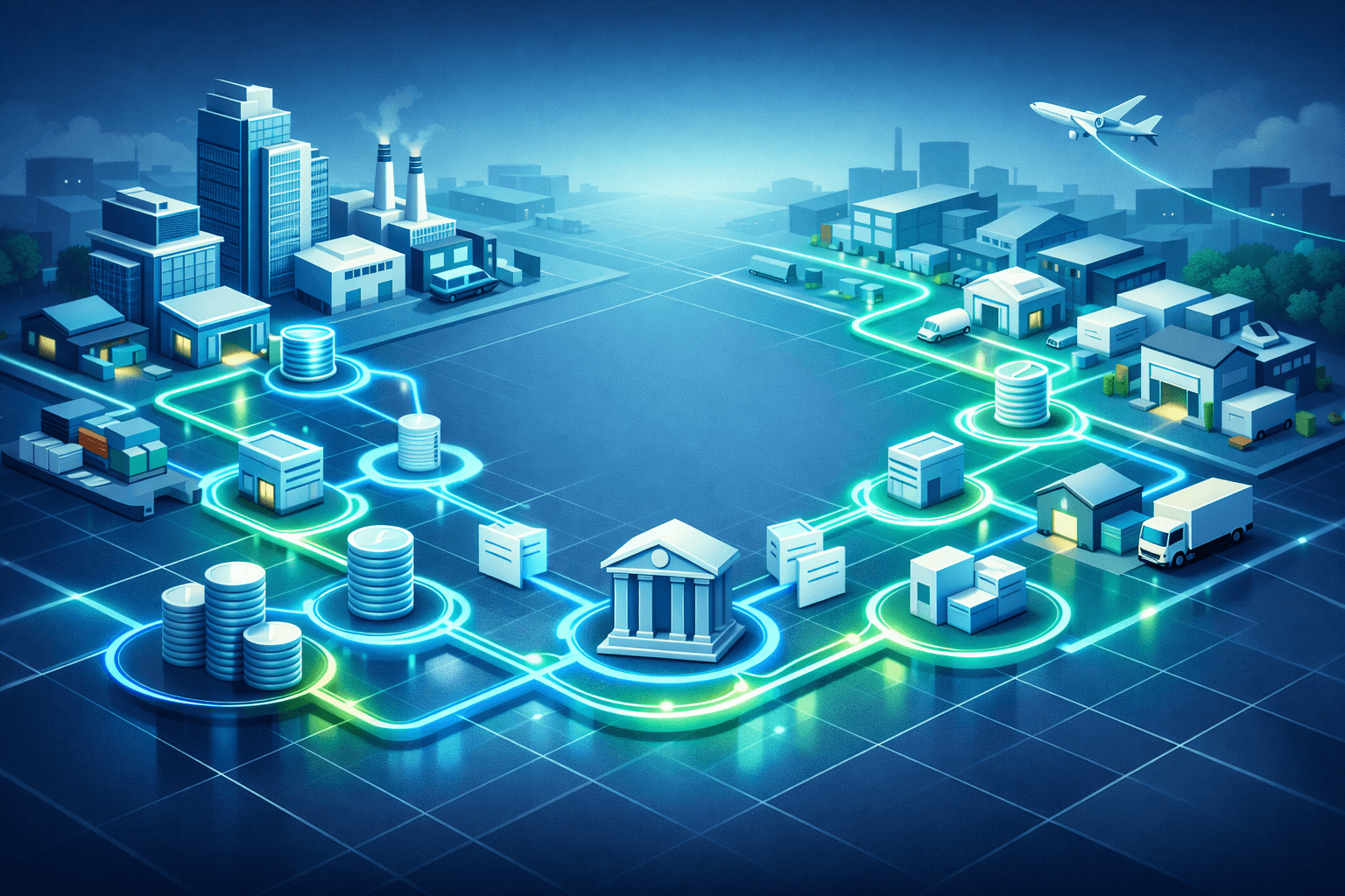 Supply chain finance protecting SME suppliers from cash flow failures