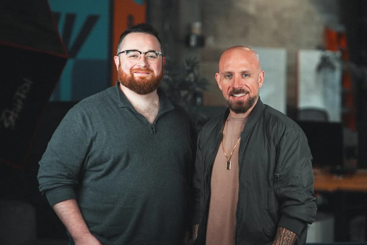 Arcee AI founders standing together showcasing their open source AI model Trinity