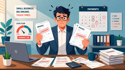 Late invoice cash flow impacts on SMB operations and financial agility