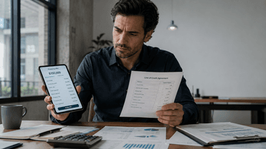 Fintech lending costs compared with a traditional bank line of credit by three industry leaders