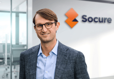 Socure Q2 results showing annual recurring revenue growth across identity and risk intelligence