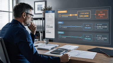 Invoice factoring weighed against bank credit lines and fintech alternatives by four industry leaders