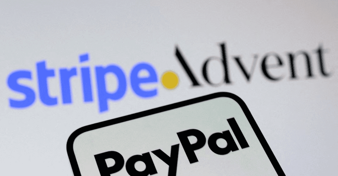 Stripe PayPal bid abandoned by the Advent consortium after a sharp recovery in the target share price