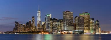 Lower Manhattan financial district, base of the Luzern Risk Series B captive manager