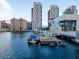 Dublin docklands, home city of the Wayflyer debt facility borrower Wayflyer
