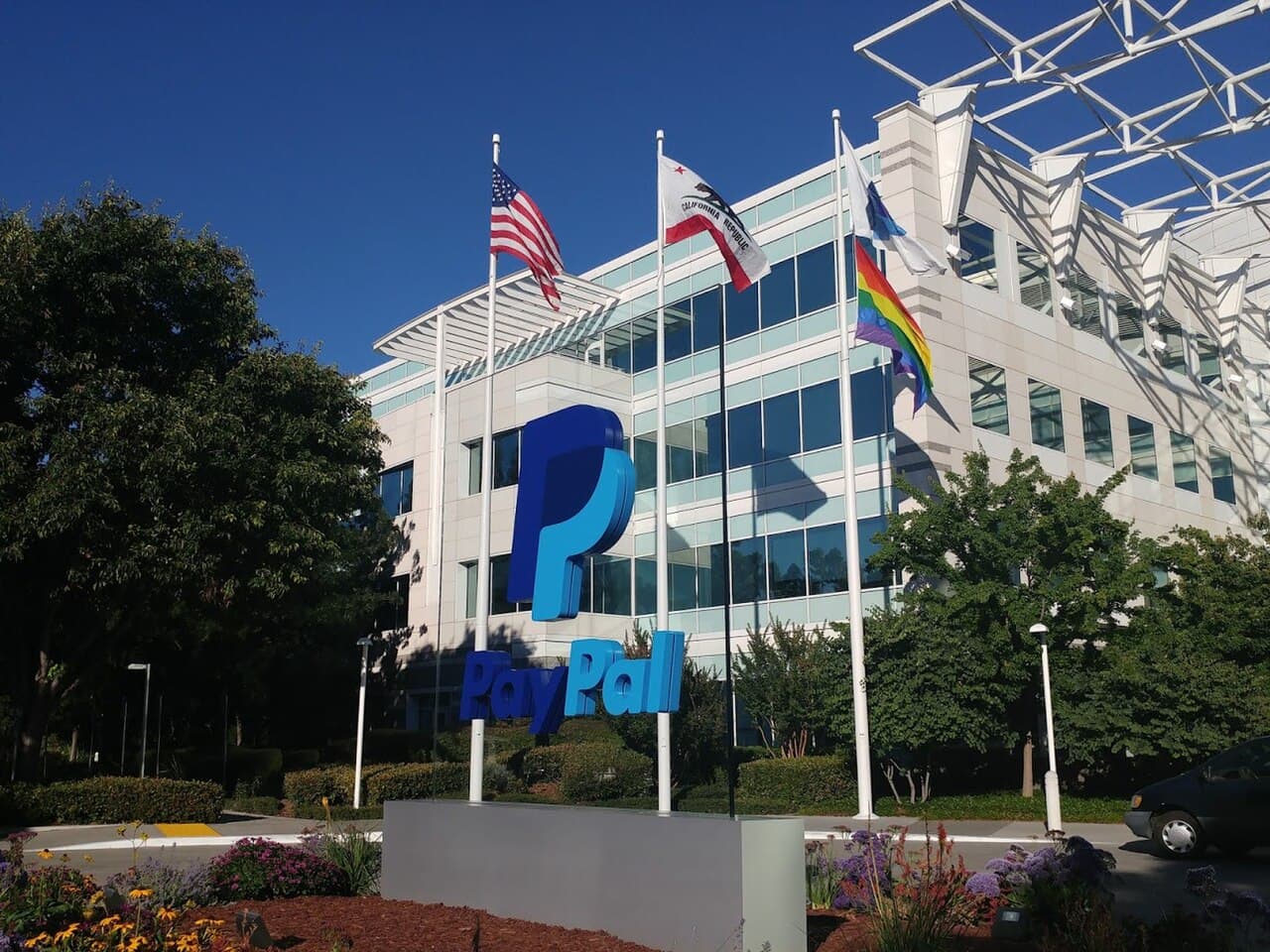 PayPal headquarters in San Jose, California, the company behind the PayPal Glance checkout integration
