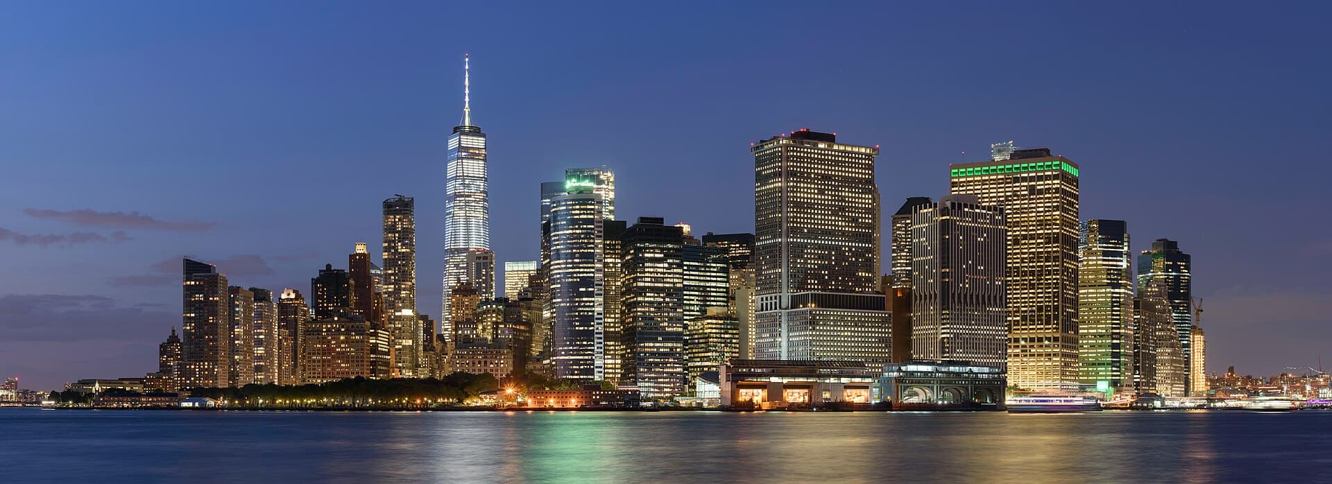 Lower Manhattan financial district, base of the Luzern Risk Series B captive manager
