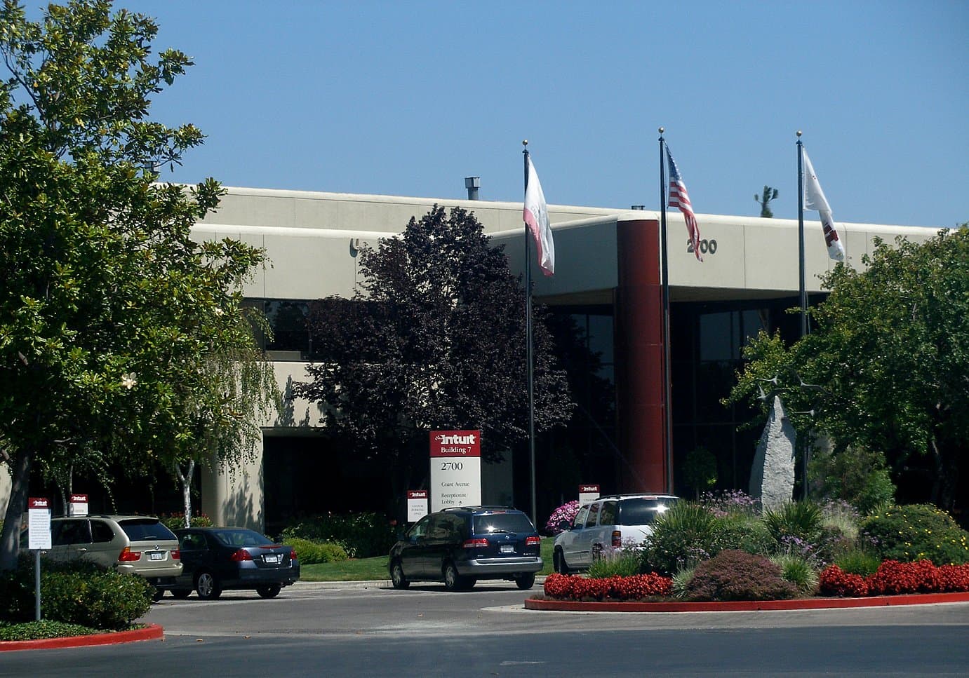 Intuit headquarters in Mountain View, California, maker of Intuit Intelligence