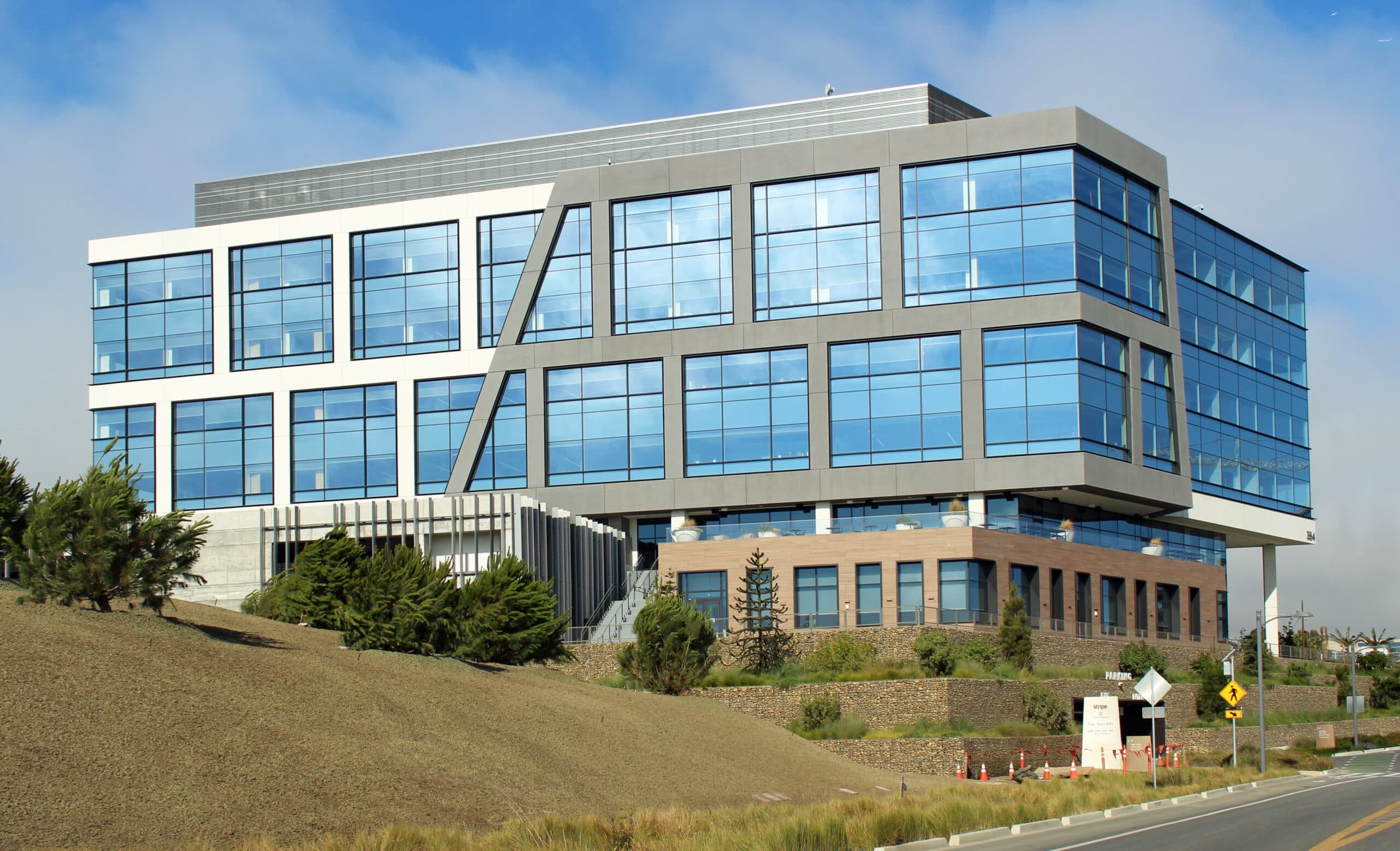 Stripe headquarters in South San Francisco, the company behind Stripe pay